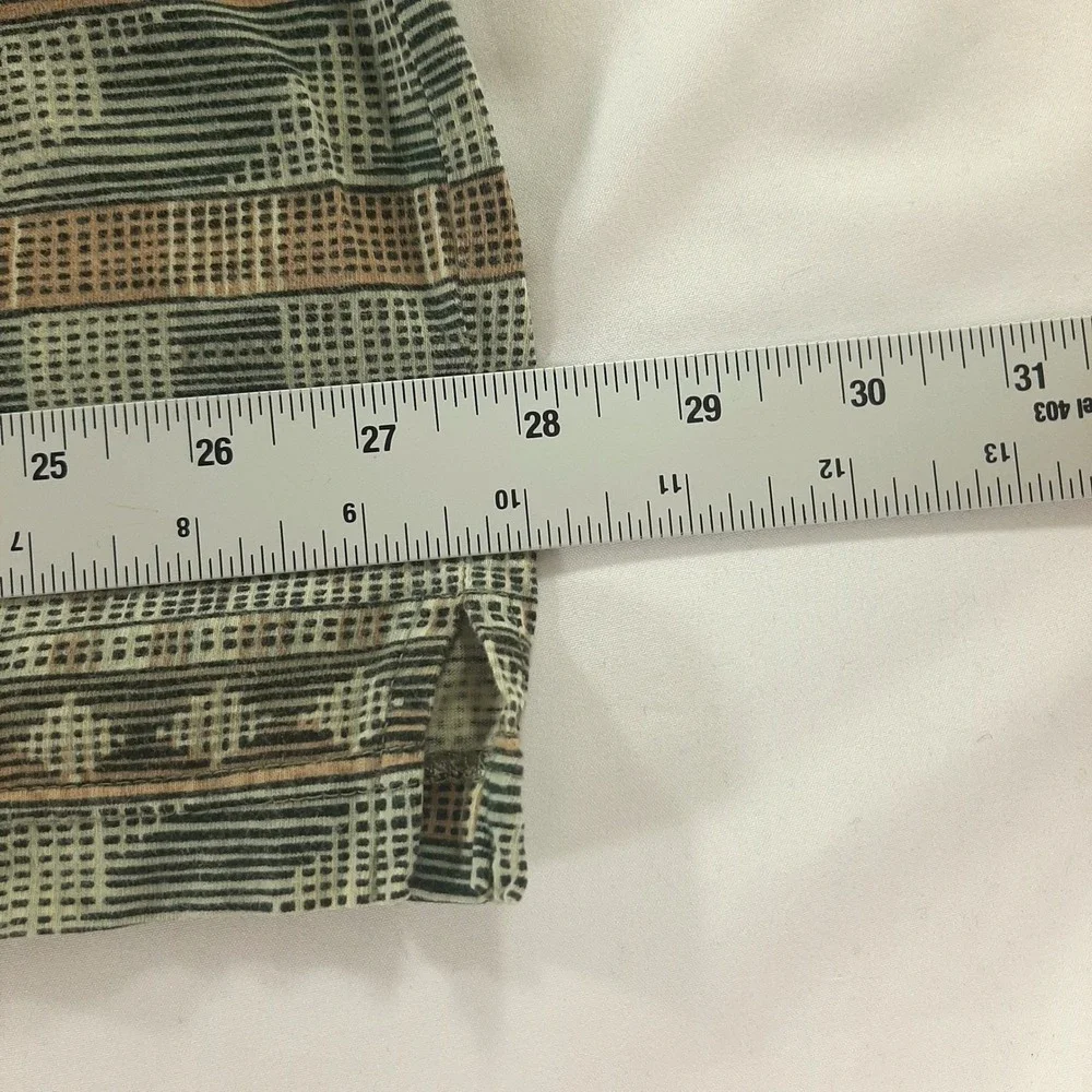 Vintage Imprints by ME Sport Mens XXL Cotton Polo Shirt Geometric Tribal Print
